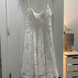 White Lace Lulu's Dress